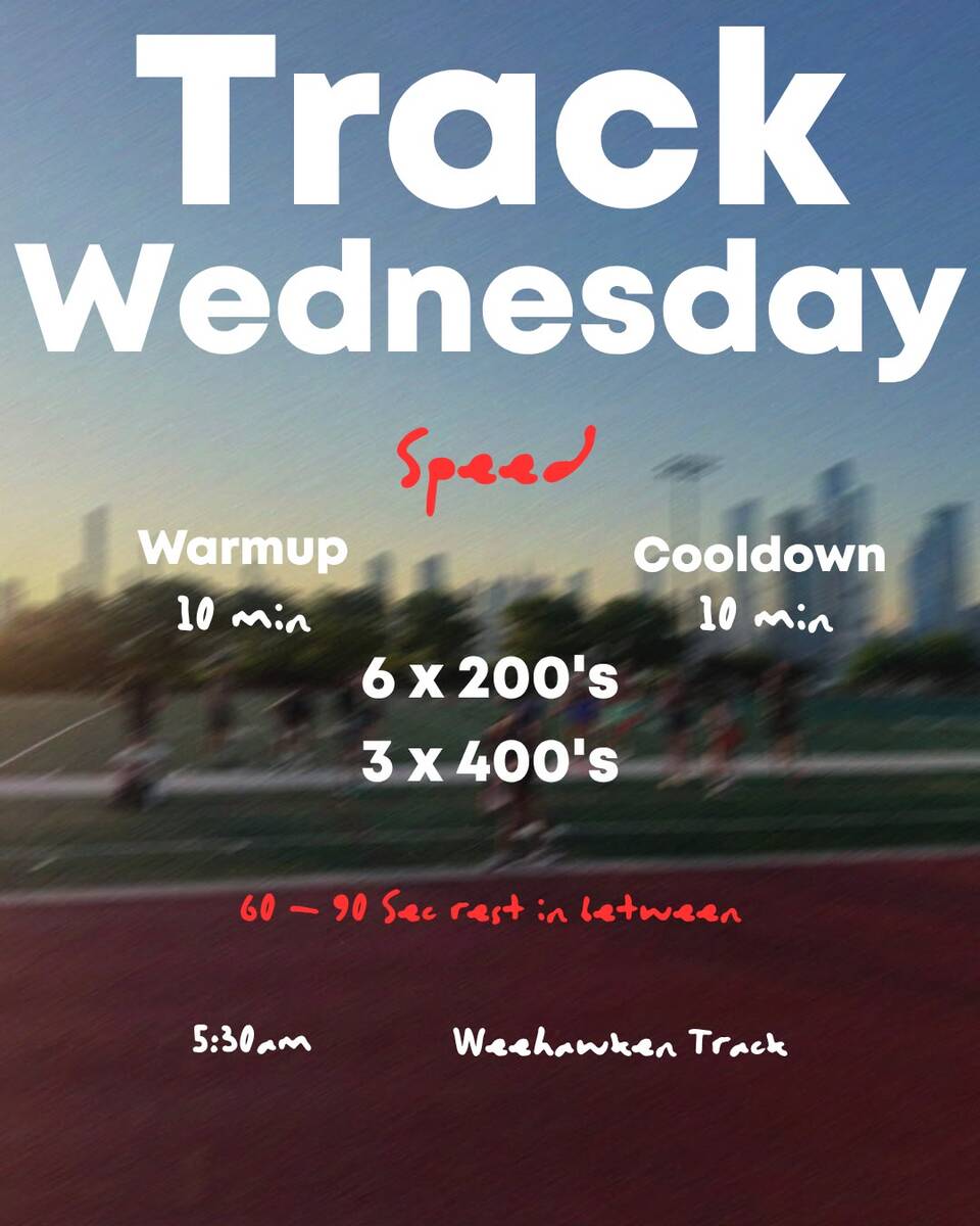 Track Wednesday AM hero image