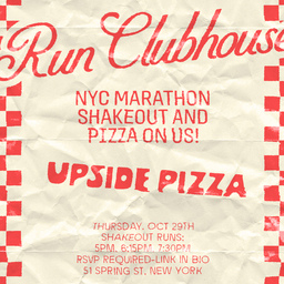 Run Clubhouse NYC: 2-Mile Shakeout + Pizza (6:15PM) hero image
