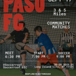 PASO FC x SOCCERROOF hero image