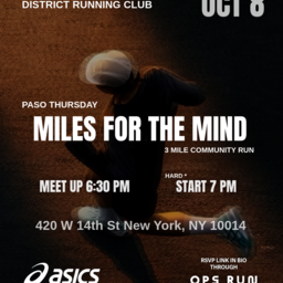 PASO x ASICS - Miles for the mind πͺ½ hero image