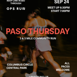 PASO THURSDAY CENTRAL PARK πͺ½ hero image