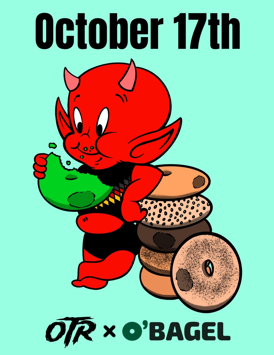 OTR x O’BAGEL hero image