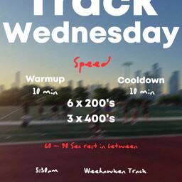 Track Wednesday AM hero image