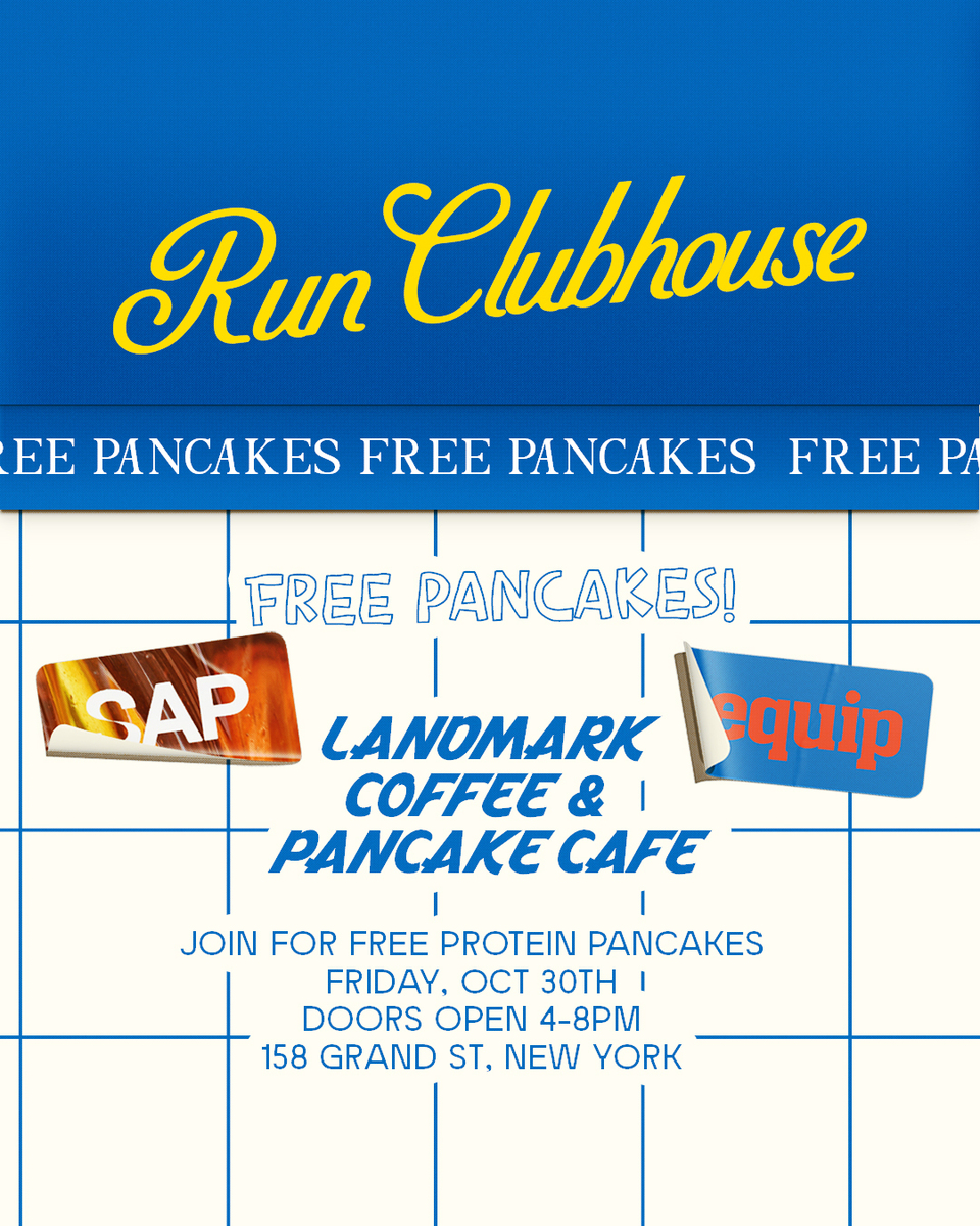 Run Clubhouse NYC: FREE Pancake Social hero image