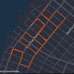 2026 Strava Art Monday Night Run hero image