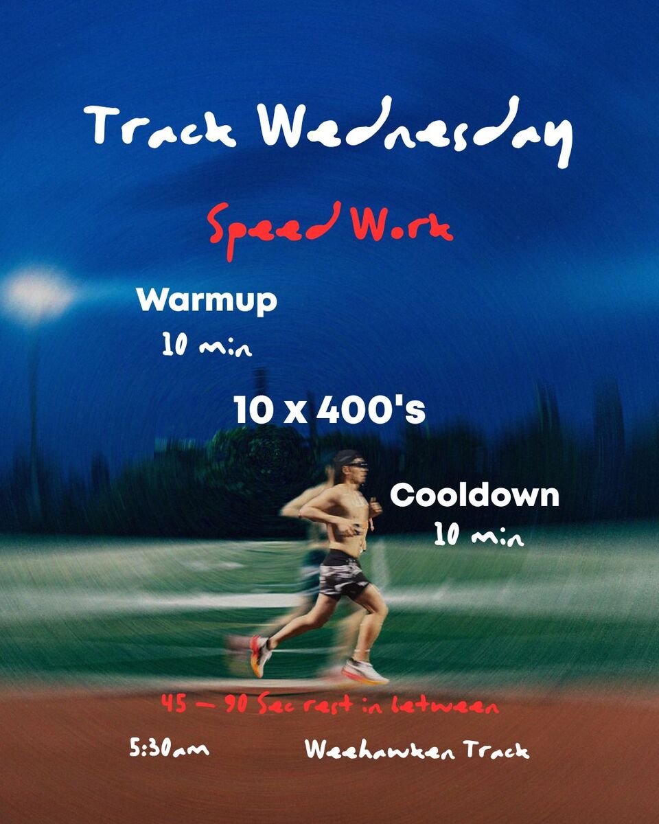 Track Wednesday 5:30AM hero image