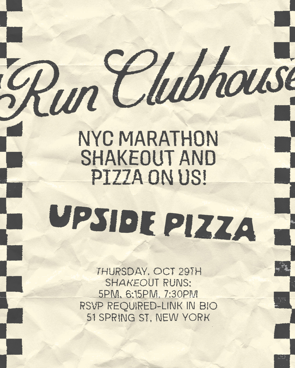 Run Clubhouse NYC: 2-Mile Shakeout + Pizza (5PM) hero image