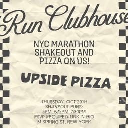 Run Clubhouse NYC: 2-Mile Shakeout + Pizza (5PM) hero image