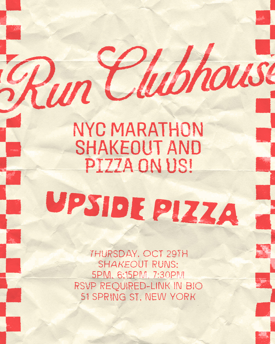 Run Clubhouse NYC: 2-Mile Shakeout + Pizza (6:15PM) hero image