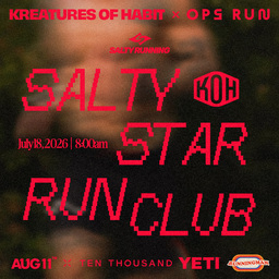 Salty Star x Kreatures of Habit Community Run hero image