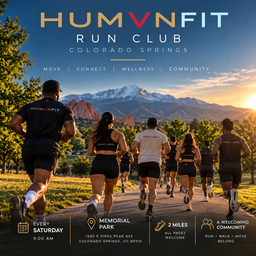 HUMVNFIT Saturday Run Club hero image
