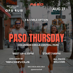 PASO THURSDAY CENTRAL PARK hero image